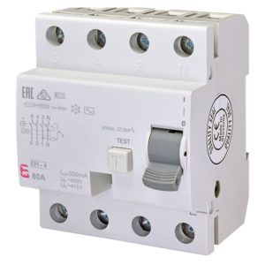 Диф. реле EFI-4 80/0