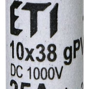 Запобіжник CH 10×38 gPV 25A 1000V (30kA)