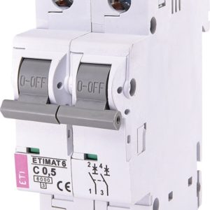 Автом. вимикач ETIMAT 6 2p C 50А (6kA)