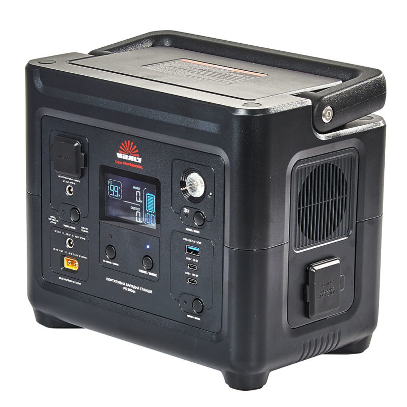 Портативна акумуляторна станція Vitals Professional PS 500qc